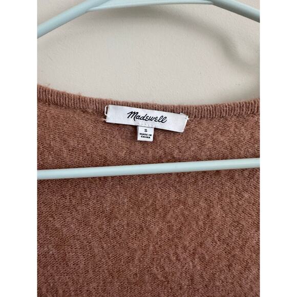 Madewell Color Block Wool Blend Cardigan Size Small - Picture 2 of 4